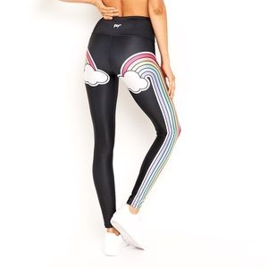 Goldsheep double rainbow leggings